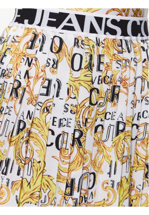 Versace Jeans Couture Spódnica plisowana 74HAE820 Kolorowy Regular Fit. Materiał: syntetyk. Wzór: kolorowy