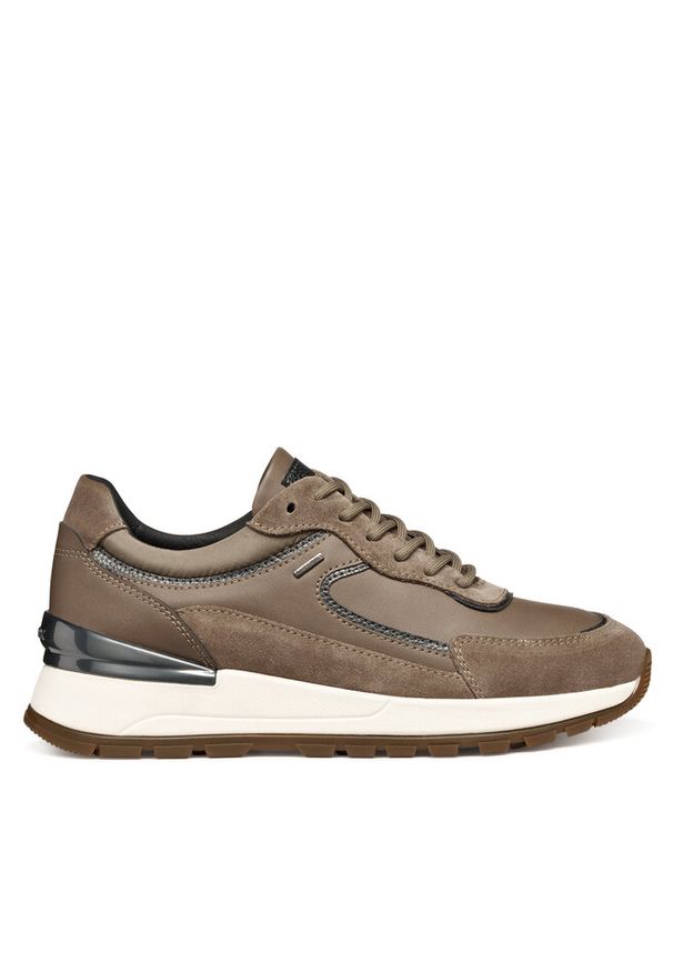 Sneakersy Geox. Kolor: brązowy