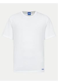 Hugo Komplet 2 t-shirtów Naolo 50522383 Biały Regular Fit. Kolor: biały. Materiał: bawełna #4