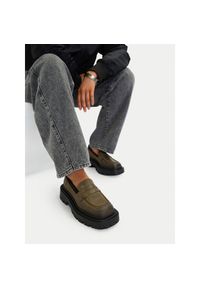 G-Star RAW - Loafersy G-Star Raw. Kolor: zielony #1