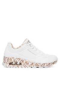 skechers - Skechers Sneakersy Uno 155506/WTRG Biały. Kolor: biały. Materiał: skóra #1