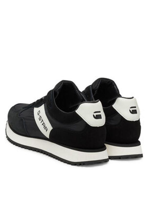 G-Star RAW - G-Star Raw Sneakersy XAVIER-01-WE Czarny. Kolor: czarny. Materiał: zamsz, skóra