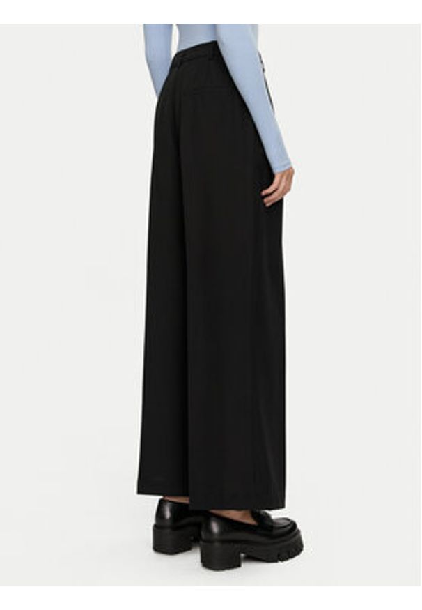 Brave Soul Spodnie materiałowe LTRW-272NAOMIBLK Czarny Regular Fit. Kolor: czarny. Materiał: syntetyk