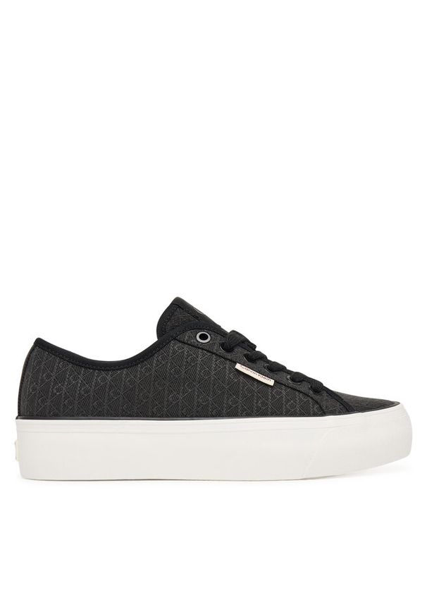 Sneakersy Calvin Klein. Kolor: czarny