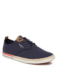 Pepe Jeans Espadryle Maoui Surf PMS30915 Granatowy. Kolor: niebieski. Materiał: materiał