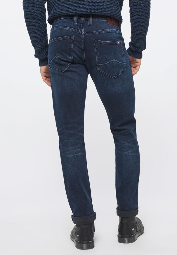 Mustang - MUSTANG OREGON TAPERED MĘSKIE SPODNIE JEANSOWE DENIM BLUE 1013214 5000 784
