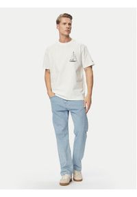 Tommy Jeans T-Shirt Sailboat DM0DM23184 Biały Regular Fit. Kolor: biały. Materiał: bawełna #4