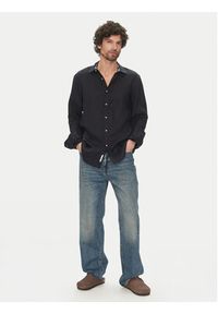 Liu Jo Koszula QA5097 T4359 94013 Granatowy Regular Fit. Kolor: niebieski. Materiał: len #3
