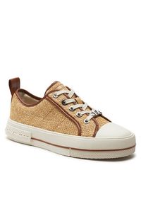 MICHAEL Michael Kors Trampki Evy Lace Up 43S4EYFS1D Beżowy. Kolor: beżowy #3