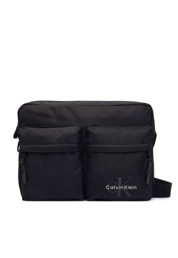 Calvin Klein Saszetka Bolt Laptop Flight Bag LV04D3459G Czarny. Kolor: czarny. Materiał: materiał