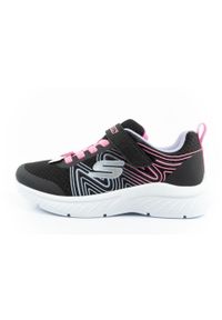 skechers - Buty sportowe na rzep dziecięce Skechers Microspec. Zapięcie: rzepy. Kolor: czarny. Model: Skechers Sport. Sport: turystyka piesza