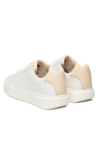 Calvin Klein Sneakersy Chunky Cupsole Laceup Clean Lth HM0HM02239 Biały. Kolor: biały. Materiał: skóra #4