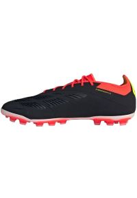 Adidas - Buty piłkarskie adidas Predator Elite 2G/3G Ag M IF3208 czarne. Zapięcie: sznurówki. Kolor: czarny. Materiał: materiał, guma. Szerokość cholewki: normalna. Sport: piłka nożna #6