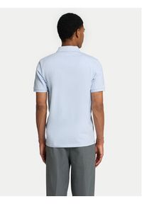Selected Homme Polo 16095851 Błękitny Slim Fit. Typ kołnierza: polo. Kolor: niebieski. Materiał: bawełna #2