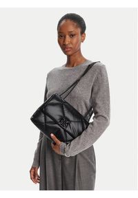 Tory Burch Torebka Kira Diamond 174882 Czarny. Kolor: czarny. Materiał: skórzane #4