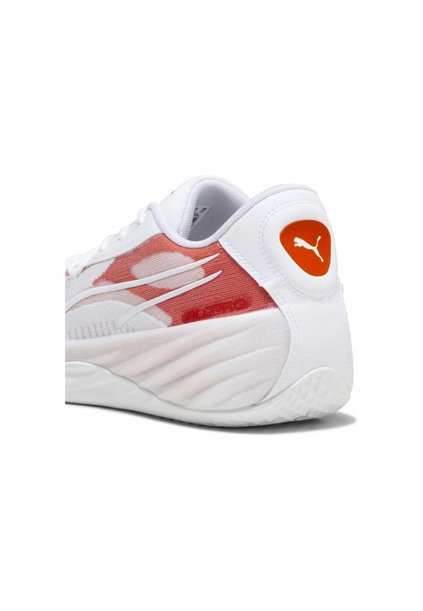 Buty do chodzenia męskie Puma All-pro Nitro Team. Kolor: biały, czerwony, wielokolorowy. Materiał: materiał, syntetyk, tkanina. Sport: turystyka piesza