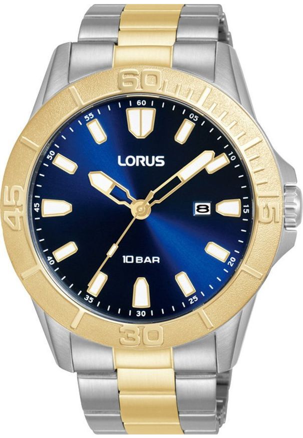 Zegarek Lorus Zegarek męski Lorus RH946QX9 srebrny. Kolor: srebrny