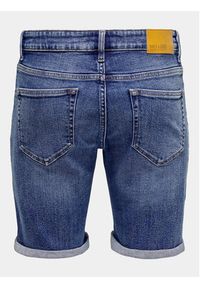 Only & Sons Szorty jeansowe Ply 22028773 Niebieski Slim Fit. Kolor: niebieski. Materiał: bawełna #2