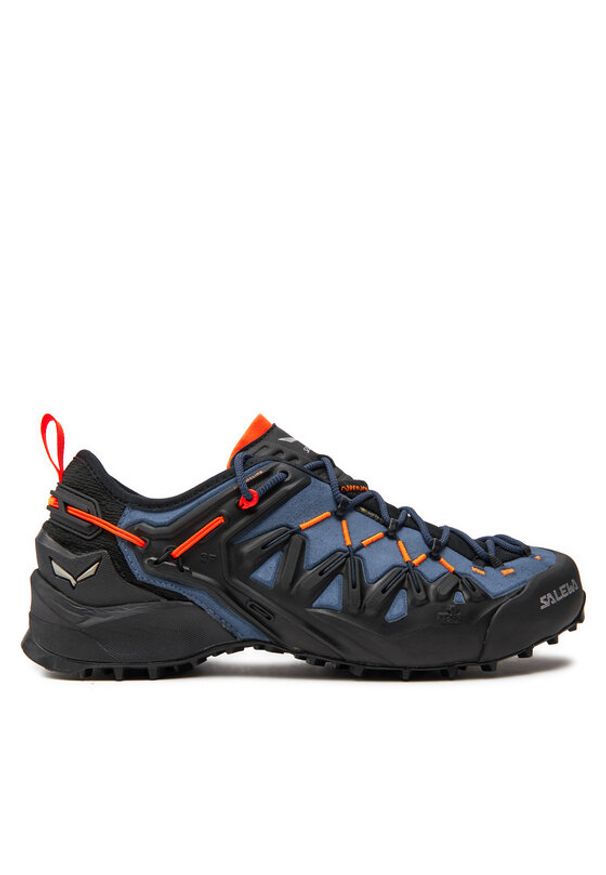 Salewa Trekkingi Ms Wildfire Edge Gtx GORE-TEX 61375-8669 Granatowy. Kolor: niebieski. Materiał: zamsz, skóra. Technologia: Gore-Tex. Sport: turystyka piesza