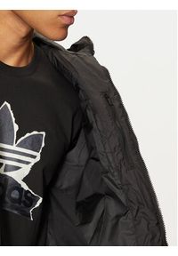 Adidas - adidas Płaszcz zimowy adicolor HZ0684 Czarny Loose Fit. Kolor: czarny. Materiał: syntetyk. Sezon: zima #3