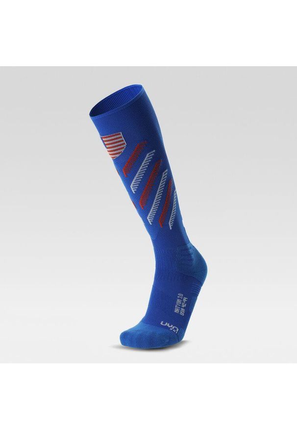 Skarpety narciarskie UYN Natyon 3.0. Kolor: niebieski. Sport: narciarstwo