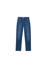 Wrangler - WRANGLER DAMSKIE SPODNIE JEANSOWE STRAIGHT AGATE BLUE 112356388 #2