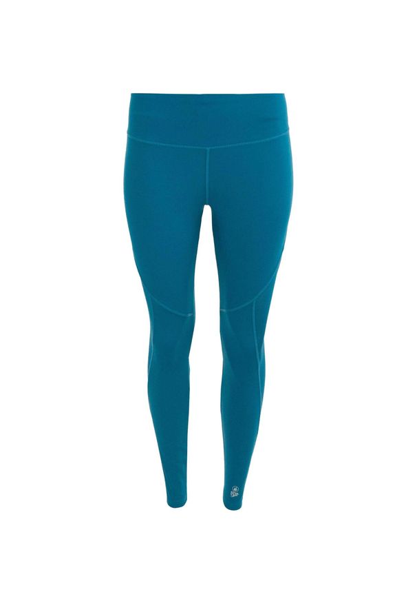 ELEVN - Legginsy damskie Athl DPT Sibilla. Stan: podwyższony. Kolor: niebieski. Materiał: materiał. Sport: fitness