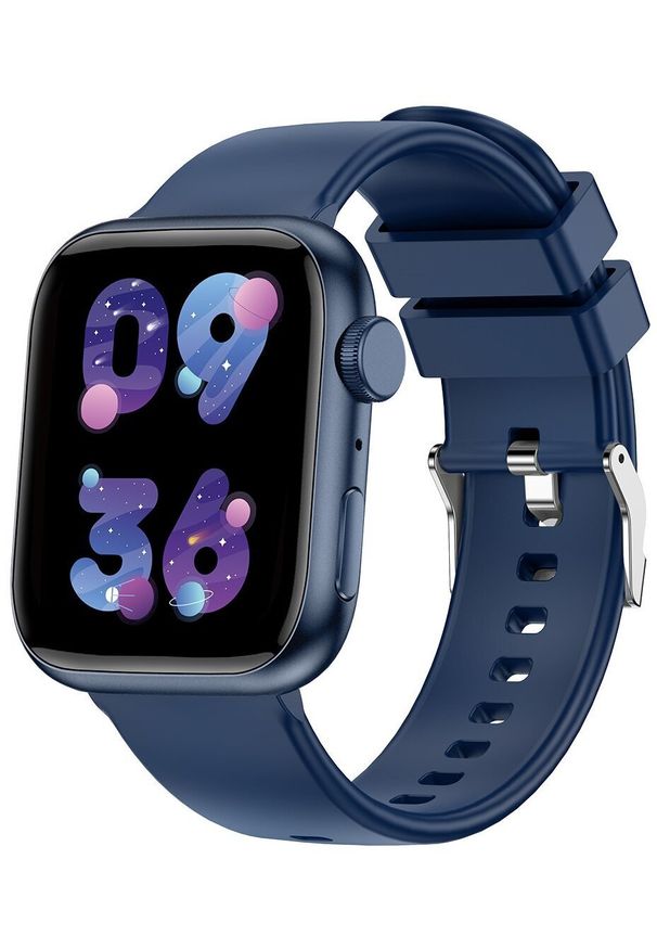 FOREVER - Smartwatch Forever IGo Watch 3 JW-500 Niebieski (GSM180536). Rodzaj zegarka: smartwatch. Kolor: niebieski