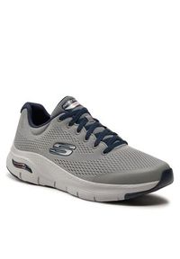 skechers - Skechers Sneakersy Arch Fit 232040/GYNV Szary. Kolor: szary. Materiał: materiał #4