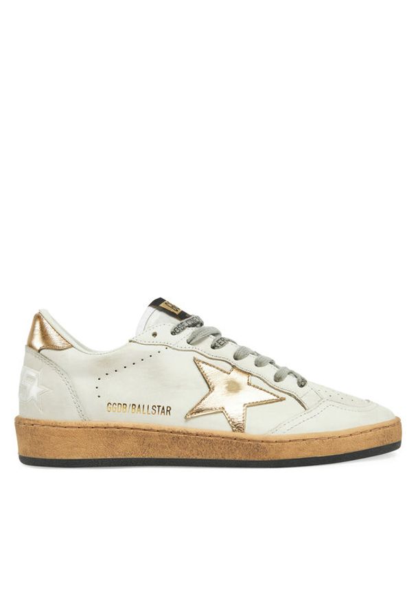 GOLDEN GOOSE Sneakersy Ball Star GWF00117.F000783.80608 Biały. Kolor: biały. Materiał: skóra