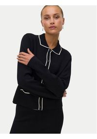 Vero Moda Kardigan Gold 10337626 Czarny Regular Fit. Kolor: czarny. Materiał: syntetyk #5