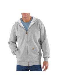 Bluza z kapturem męska Carhartt Zip Hooded Sweatshirt. Typ kołnierza: kaptur. Kolor: szary #1