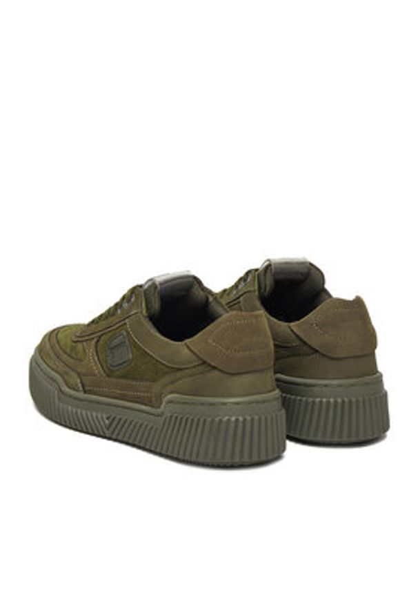G-Star RAW - G-Star Raw Sneakersy CEO-WI16-SABY-02 Khaki. Kolor: brązowy. Materiał: zamsz, skóra