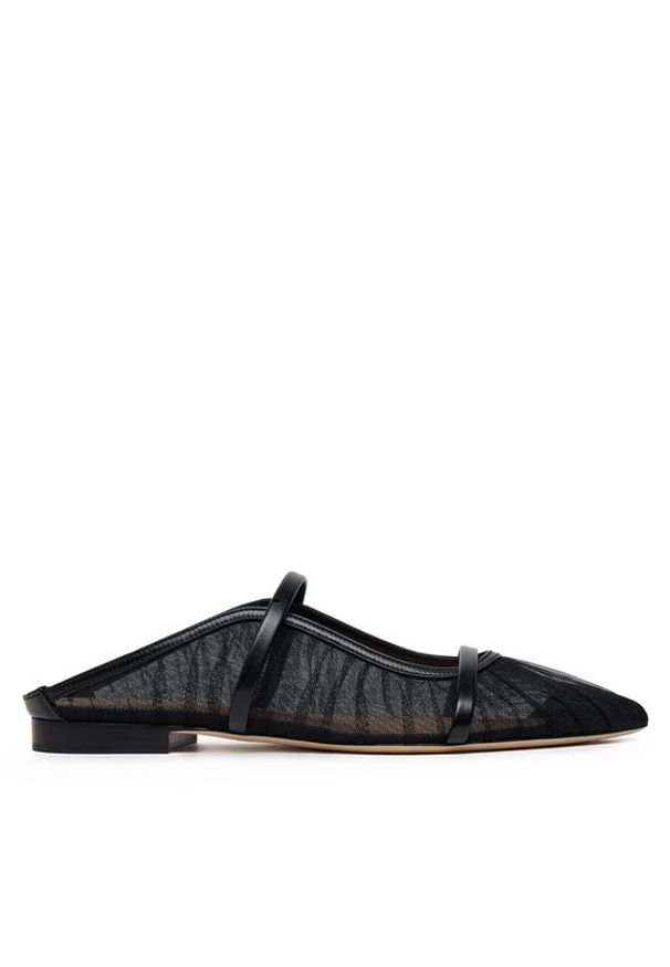 MALONE SOULIERS Klapki Maureen Flat 336 Czarny. Kolor: czarny. Materiał: materiał