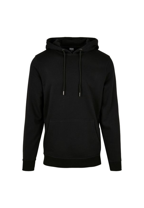 Bluza z kapturem Urban Classics basic terry. Typ kołnierza: kaptur. Kolor: czarny