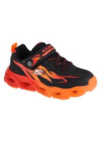 skechers - Buty do chodzenia chłopięce, Skechers Thermo Flash - Heat-Flux. Kolor: czarny, wielokolorowy. Sport: turystyka piesza #1