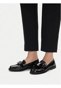 Gino Rossi Loafersy EO-IVY-1742-575-7, Czarny. Kolor: czarny. Materiał: skóra