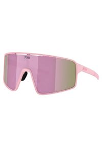 BLIZ - Okulary przeciwsłoneczne Bliz P001 matte powder pink/brown/rose multicolor. Kolor: różowy. Sport: turystyka piesza #1
