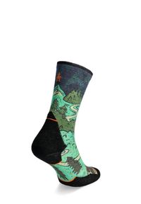 Skarpety do biegania Smartwool Trail Run Targeted Cushion. Kolor: zielony. Sport: bieganie