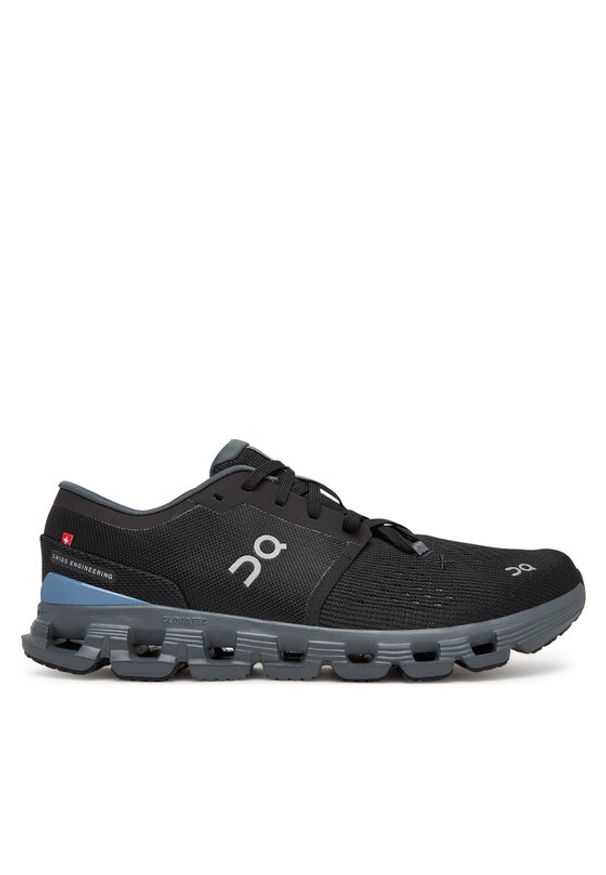 On Buty do biegania Cloud X 4 3ME30041446 Czarny. Kolor: czarny. Materiał: materiał