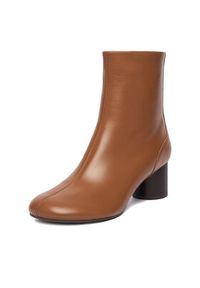 Gino Rossi Botki EO-HALA-VI887 Brązowy. Kolor: brązowy. Materiał: skóra #8