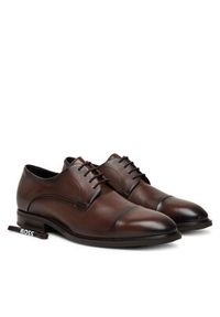 BOSS Półbuty P-Winslow 50555947 Brązowy. Kolor: brązowy. Materiał: skóra