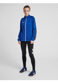 Kurtka damska Hummel Zip hmlAUTHENTIC Poly. Kolor: niebieski. Materiał: poliester. Sport: fitness