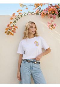 Sinsay - Koszulka z nadrukiem Looney Tunes - biały. Kolor: biały. Wzór: nadruk #1