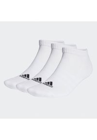 Adidas - Zestaw 3 par niskich skarpet unisex adidas. Kolor: biały