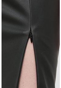 Marciano Guess spódnica kolor czarny mini ołówkowa. Kolor: czarny. Materiał: materiał