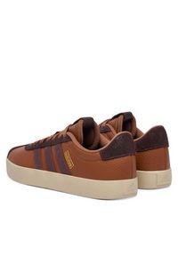 Adidas - adidas Sneakersy Vl Court 3.0 Shoes KI2116 Brązowy. Kolor: brązowy. Materiał: skóra #2
