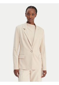Guess Marynarka W6RN54 KCMU2 Beżowy Regular Fit. Kolor: beżowy. Materiał: syntetyk #1