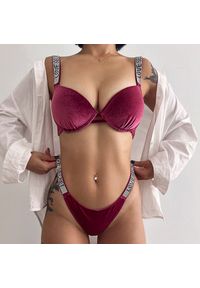 Intica - Bikini koronkowe z elastycznym wykończeniem czarne Barteldina. Kolor: czarny. Materiał: koronka. Wzór: koronka #8