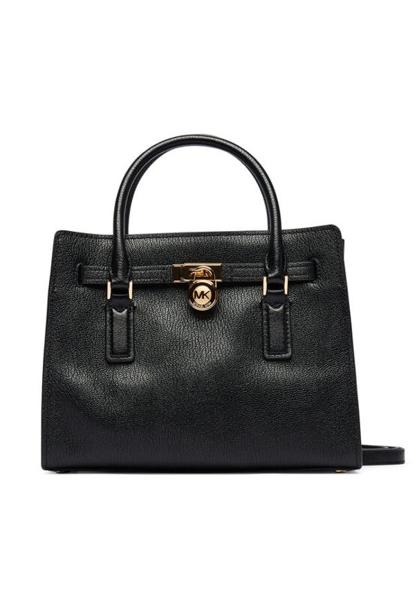 MICHAEL Michael Kors Torebka 30T6GNXS1L Czarny. Kolor: czarny. Materiał: skórzane
